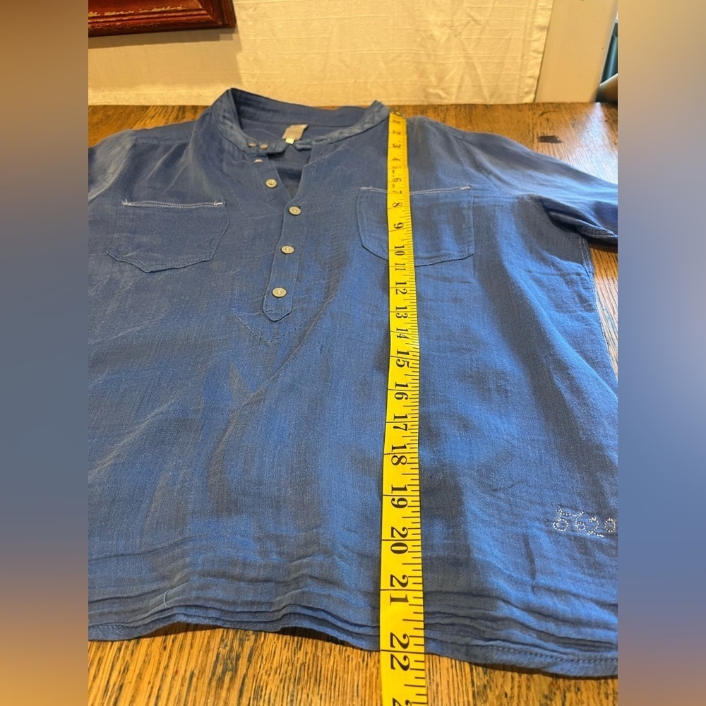 G-Star RAW lightweight blue blouse, size S - Picture 3 of 10